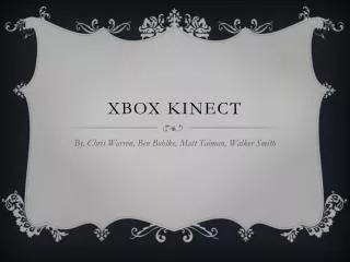 Xbox kinect