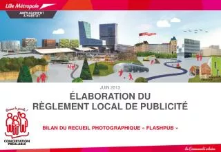 laboration du r glement local de publicit
