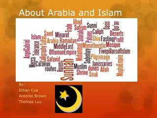 About Arabia and Islam