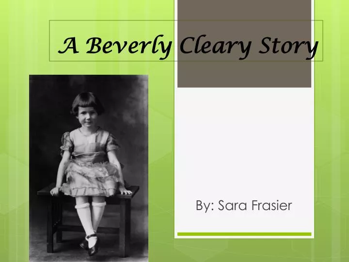 a beverly cleary story