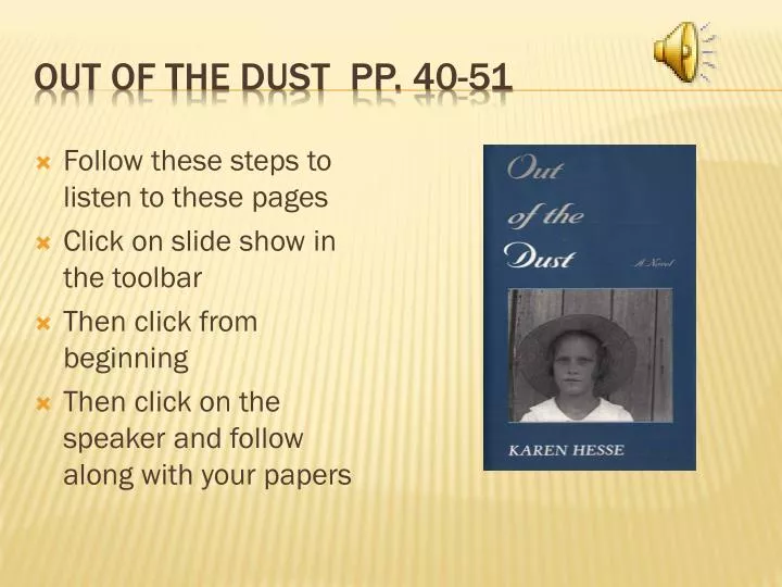 out of the dust pp 40 51