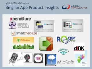 Mobile World Congres Belgian App Product Insights