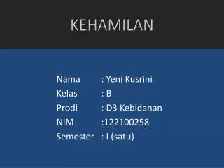 kehamilan