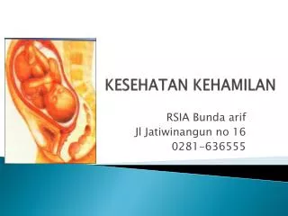 kesehatan kehamilan