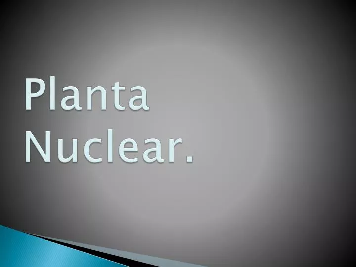 planta nuclear