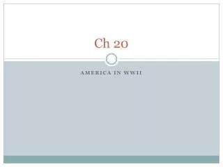 ch 20