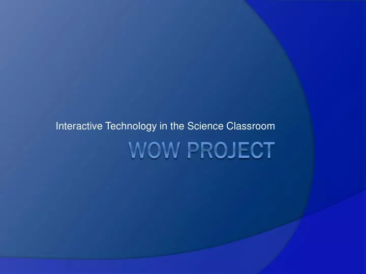 interactive technology in the science classroom