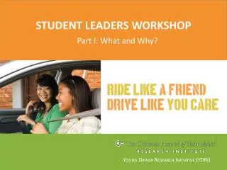 Student leaders workshop