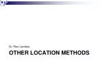 Optimizing Facility Location: P-Median and Maximum Covering Methods Explained - slide 1