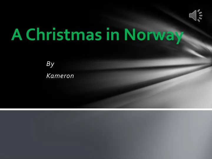 a christmas in norway