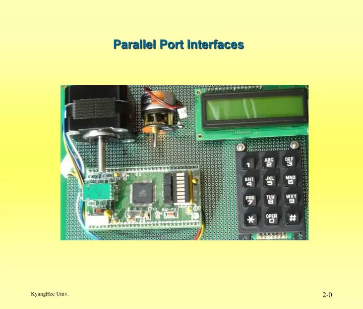 parallel port interfaces