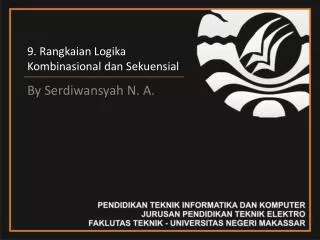 9 rangkaian logika kombinasional dan sekuensial