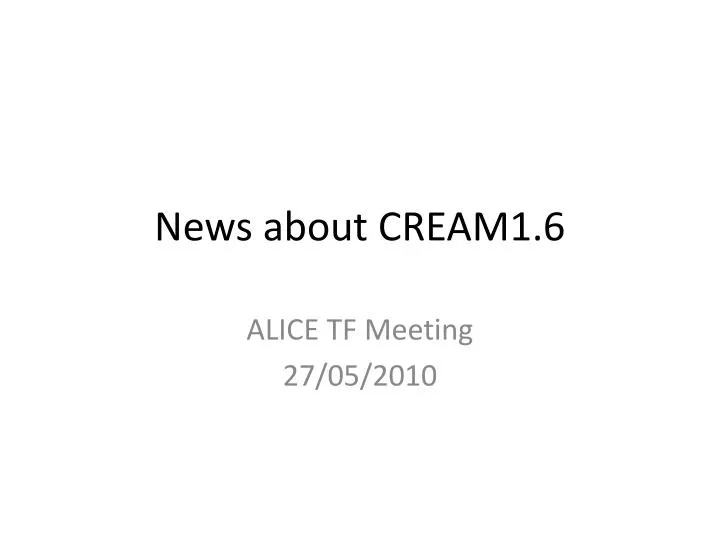 news about cream1 6