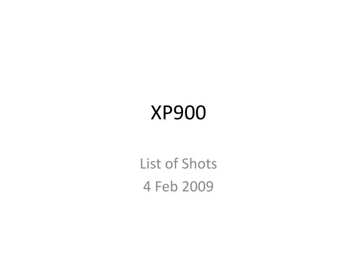 xp900