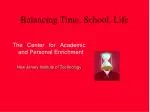 Mastering Time Management for Academic Success at NJIT - slide 1