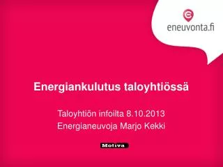 energiankulutus taloyhti ss