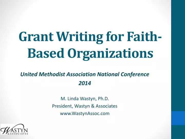 grant writing for faith based organizations