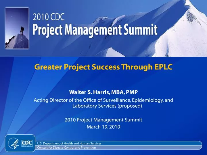 greater project success through eplc
