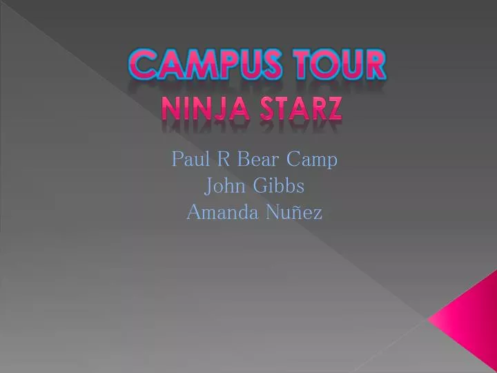 campus tour