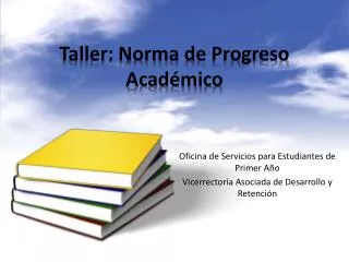 taller norma de progreso acad mico