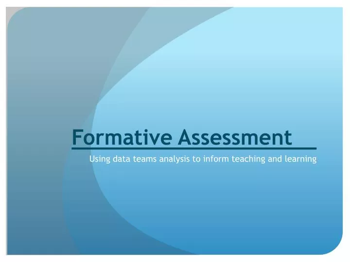 PPT - Formative Assessment PowerPoint Presentation, Free Download - ID ...