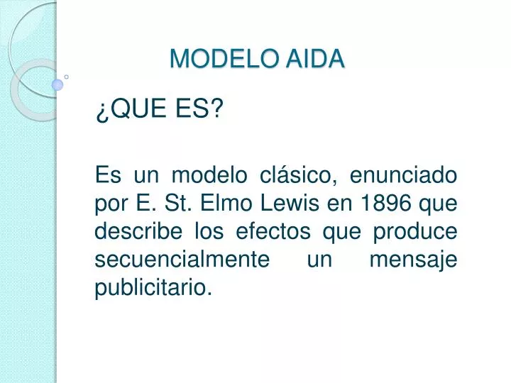 modelo aida