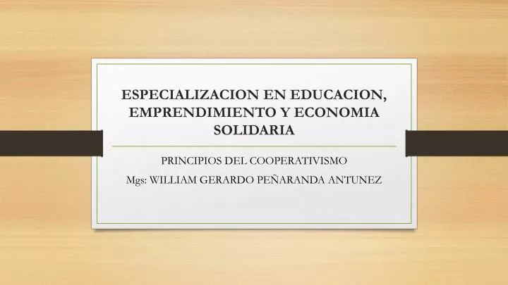 especializacion en educacion emprendimiento y economia solidaria
