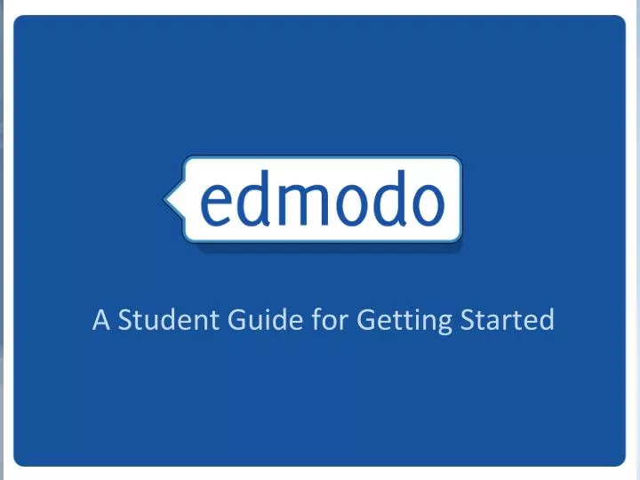 a student guide for getting started
