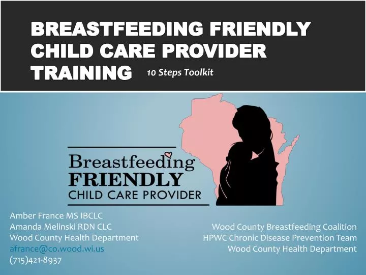 breastfeeding friendly child care provider training
