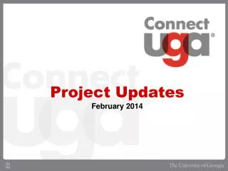 Project Updates February 2014