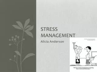 STRESS MANAGEMENT