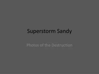 superstorm sandy
