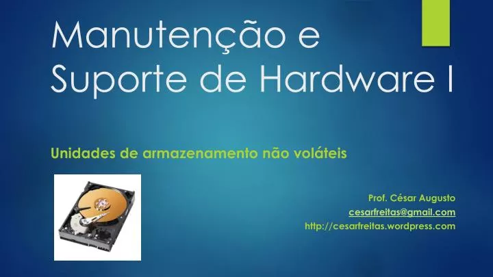 manuten o e suporte de hardware i