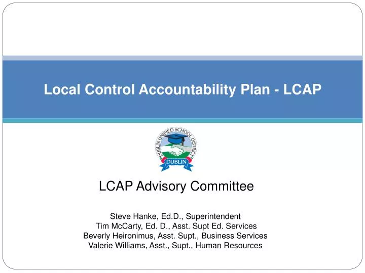 local control accountability plan lcap