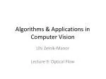 Algorithms &amp; Applications in Computer Vision - slide 1