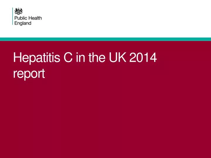 hepatitis c in the uk 2014 report