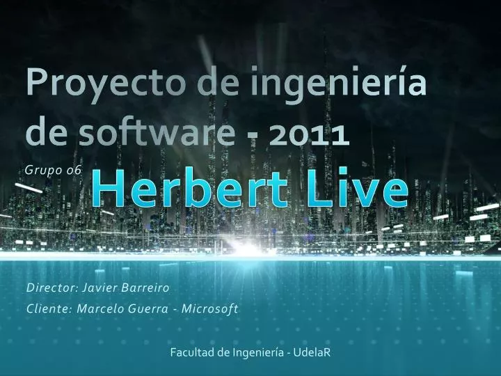 proyecto de ingenier a de software 2011