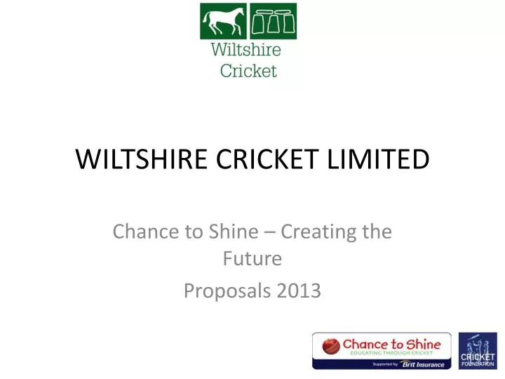 wiltshire cricket limited