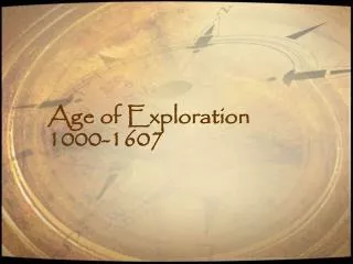 Age of Exploration 1000-1607