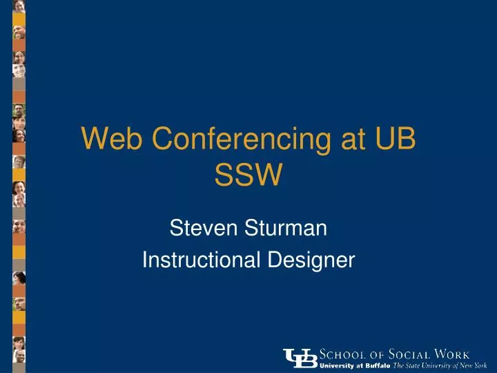 web conferencing at ub ssw
