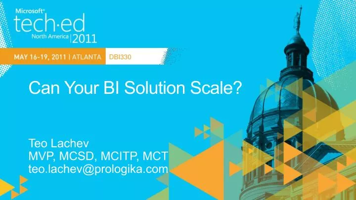 can your bi solution scale