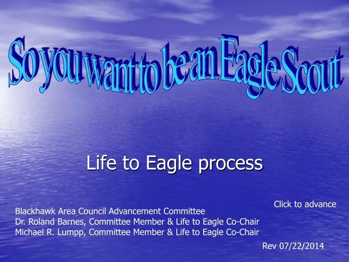 life to eagle process