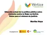 Martha Noya - slide 1