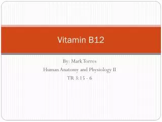 Vitamin B12