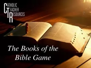 The Books of the Bible Game