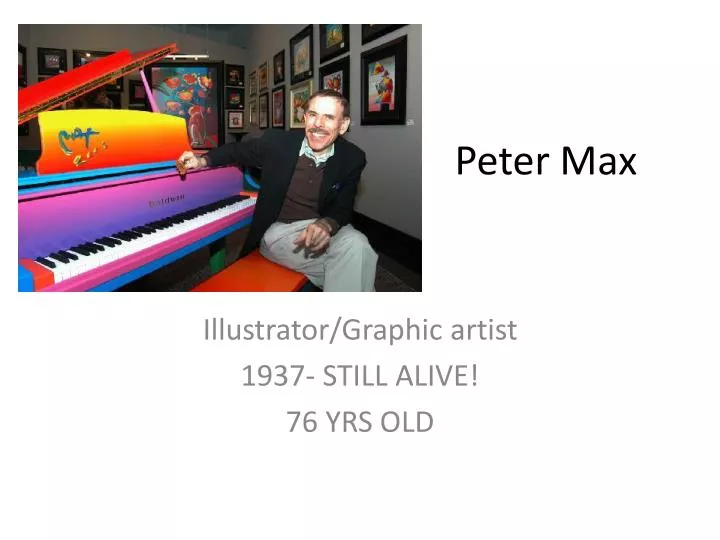 peter max