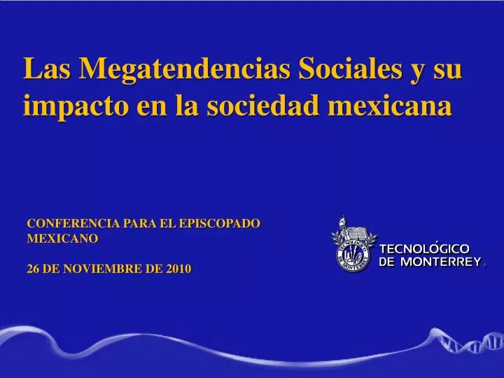 conferencia para el episcopado mexicano 26 de noviembre de 2010