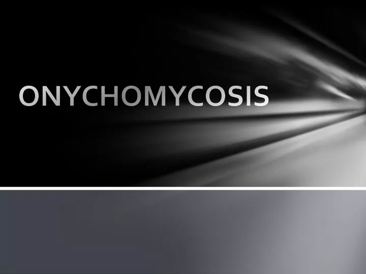 onychomycosis