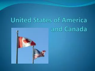 United States of America and Canada