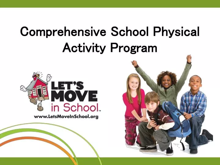 comprehensive school physical activity program